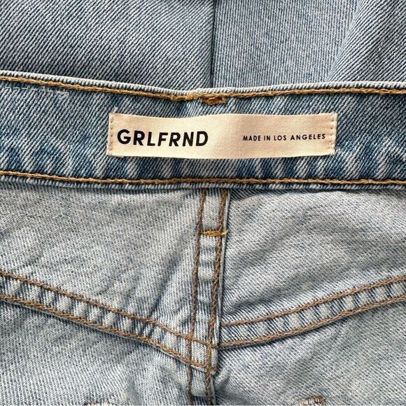 GRLFRND Cassidy Mid Rise Straight in Park Slope - Picture 4 of 10